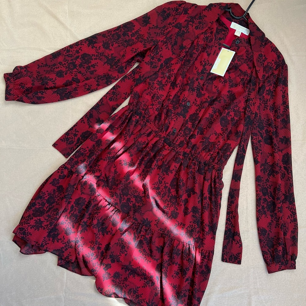 Michael Kors Long Sleeve Dress - Picture 2 of 6